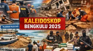 Kilas Balik Bengkulu 2025: Dari Korupsi hingga Gempa Bumi