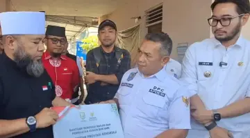 Helmi Hasan ke Bandung Barat, Tinjau Longsor dan Berikan Rp370 Juta
