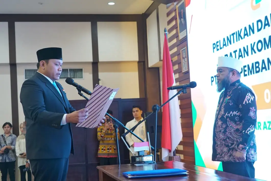 Andaru Pranata Resmi Jabat Komisaris Nonindependen Bank Bengkulu