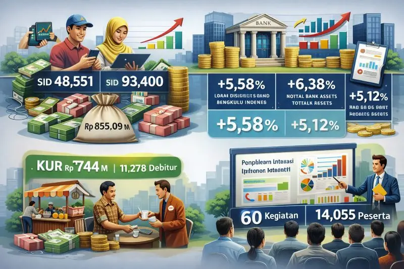 Investor Saham Bengkulu Tumbuh 46 Persen, Nilai Transaksi Tembus Rp855 Miliar