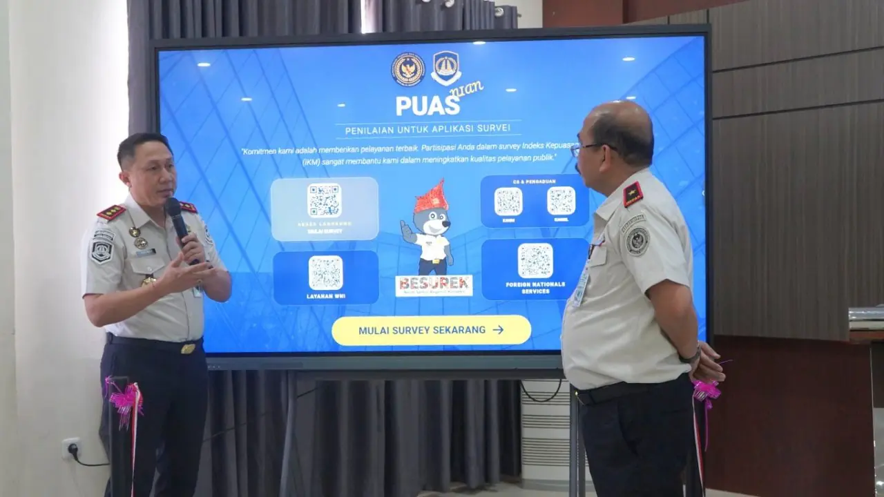Moment peluncuran Aplikasi “PUAS NIAN”