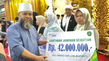 Pemprov Bengkulu Salurkan Rp243 Juta untuk Anak Yatim pada Peringatan Nuzulul Qur’an