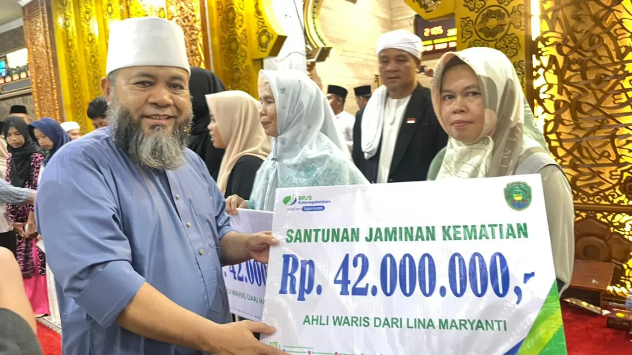 Pemprov Bengkulu Salurkan Rp243 Juta untuk Anak Yatim pada Peringatan Nuzulul Qur’an
