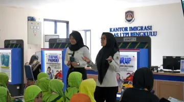 Imigrasi Bengkulu Gelar Sosialisasi Paspor untuk Siswa TK An-Nahwan, Dukung Pemahaman Manasik Haji