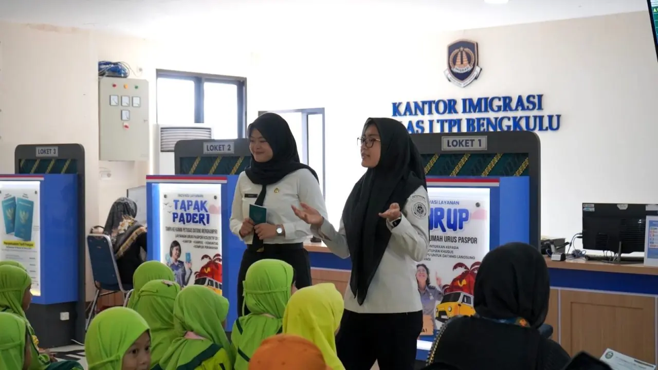 Imigrasi Bengkulu Gelar Sosialisasi Paspor untuk Siswa TK An-Nahwan, Dukung Pemahaman Manasik Haji