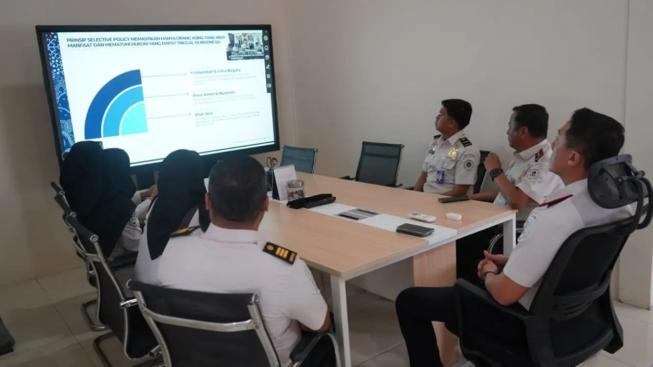 Imigrasi Bengkulu Ikuti Pengarahan Nasional Jelang Operasi Wirawaspada I