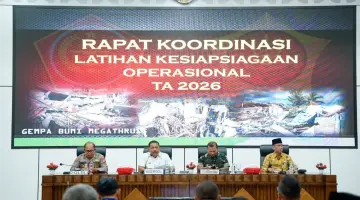 Pemprov dan Korem 041 Gamas Perkuat Kesiapsiagaan Bencana Megathrust