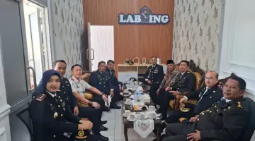 Sinergi Antar-Instansi, Kepala Kantor Imigrasi Kelas I TPI Bengkulu Hadiri Tasyakuran HBP ke-62