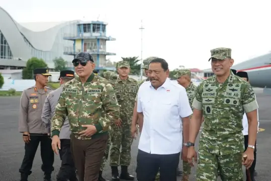 Wagub Mian Sampaikan Kesiapan Lahan Pembangunan Lanud