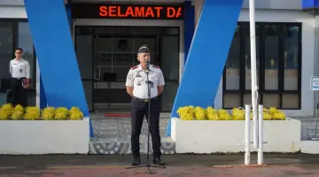 Apel Pagi Awali Pekan, Imigrasi Bengkulu Tekankan Disiplin dan Integritas