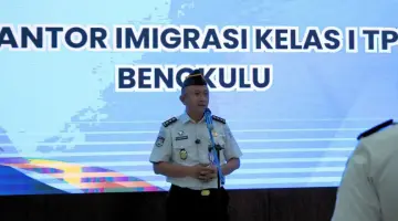 Kantor Imigrasi Kelas I TPI Bengkulu Gelar Apel Pagi, Tekankan Pelayanan Prima dan Budaya 5S