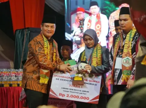 Seluma Juara Umum MTQ XXXVII Tingkat Provinsi Bengkulu Tahun 2026