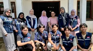 Mahasiswa Kuliah Kerja Nyata (KKN) Universitas Bengkulu Periode 108 Kelompok 15