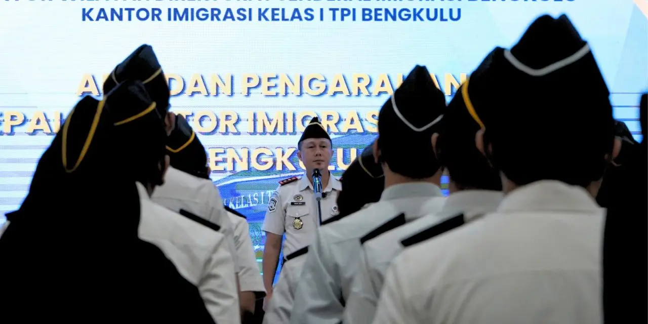 Apel Pagi Jadi Momentum, Imigrasi Bengkulu Tegaskan Pelayanan Berintegritas dan Profesional