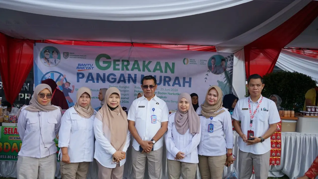 HANI 2026, BNNP Bengkulu Gencarkan Aksi Sosial Hingga Kampanye Anti Narkoba