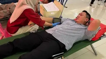 Imigrasi Bengkulu Buktikan Kepedulian Lewat Donor Darah di Hari Donor Darah Sedunia