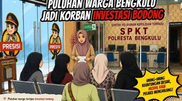 Iming-iming Dana Pinjaman, Ratusan Warga Bengkulu Jadi Korban Dugaan Penipuan