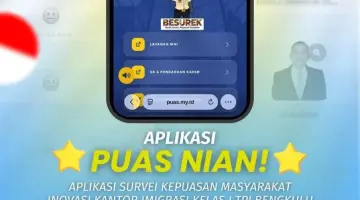 Lebih Mudah dan Inklusif, PUAS NIAN Permudah Pemohon Menilai Layanan Imigrasi Bengkulu