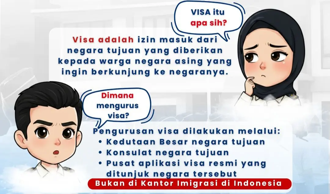 Mengurus Visa Bukan di Kantor Imigrasi, Imigrasi Bengkulu Ingatkan Masyarakat Cek Aturan Negara Tujuan