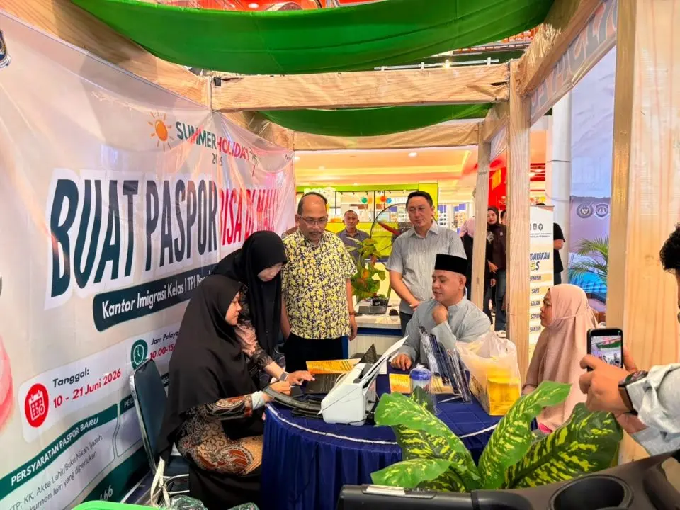 Pemohon Apresiasi Layanan Paspor Summer Holiday 2026 di Bencoolen Mall, Bisa Walk In Tanpa M-Paspor