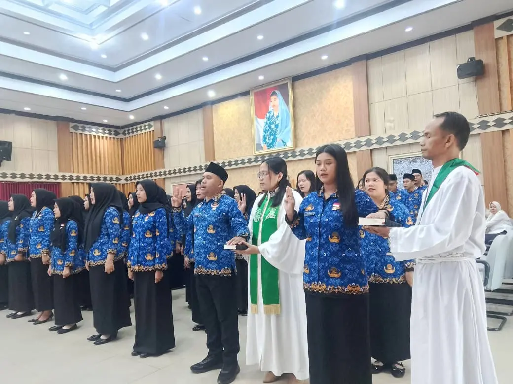 164 ASN Pemprov Bengkulu Dilantik, Sekda Tegaskan Disiplin dan Profesionalisme Aparatur