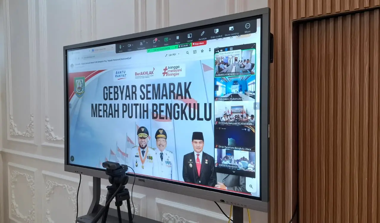 Raih Reward Rp6 Miliar, Pemprov Bengkulu Gelar Gebyar Semarak Merah Putih