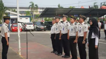 Apel Pagi Imigrasi Bengkulu Perkuat Disiplin dan Integritas Aparatur Demi Pelayanan Prima