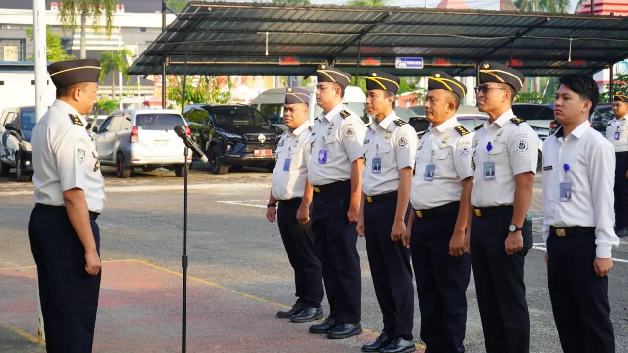 Awali Pekan dengan Apel Pagi, Imigrasi Bengkulu Tegaskan Komitmen Tingkatkan Pelayanan kepada Masyarakat