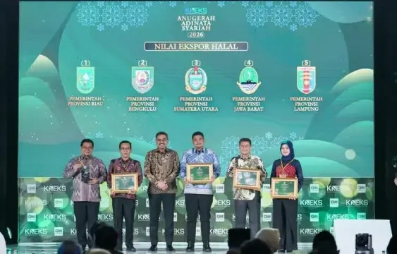 Bengkulu Raih Dua Penghargaan Nasional Adinata Syariah 2026
