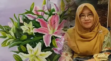 Pelukis asal Bengkulu Yuni Daud akan menjadi salah satu wajah Indonesia dalam ajang ARTe Kunstmesse Wiesbaden 2026
