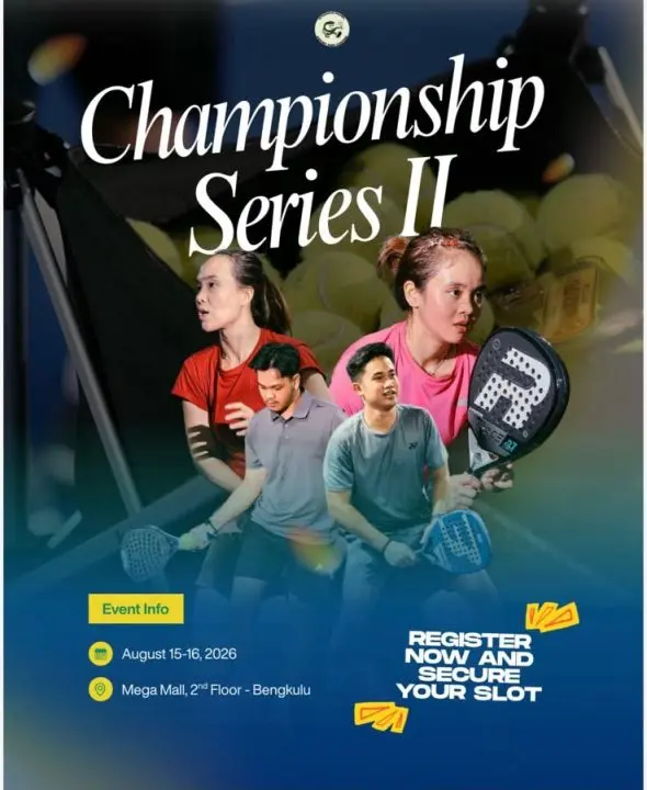 D’Gendiz Padel Championship Series II Siap Digelar, Bidik Lahirkan Atlet Baru Bengkulu