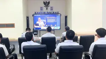 Imigrasi Bengkulu Ikuti Sosialisasi Pencegahan Fraud dan Perencanaan Kebutuhan BMN