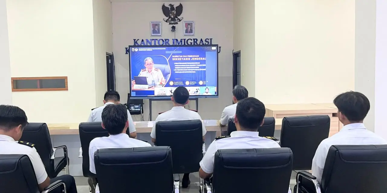 Imigrasi Bengkulu Ikuti Sosialisasi Pencegahan Fraud dan Perencanaan Kebutuhan BMN