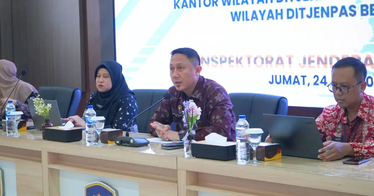 Inspektorat Jenderal Gelar Sosialisasi Penegakan Disiplin ASN di Imigrasi Bengkulu