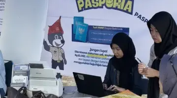 Pasporia (Paspor Ceria) pada Minggu, 19 Juli 2026, di kawasan Sport Center Bengkulu