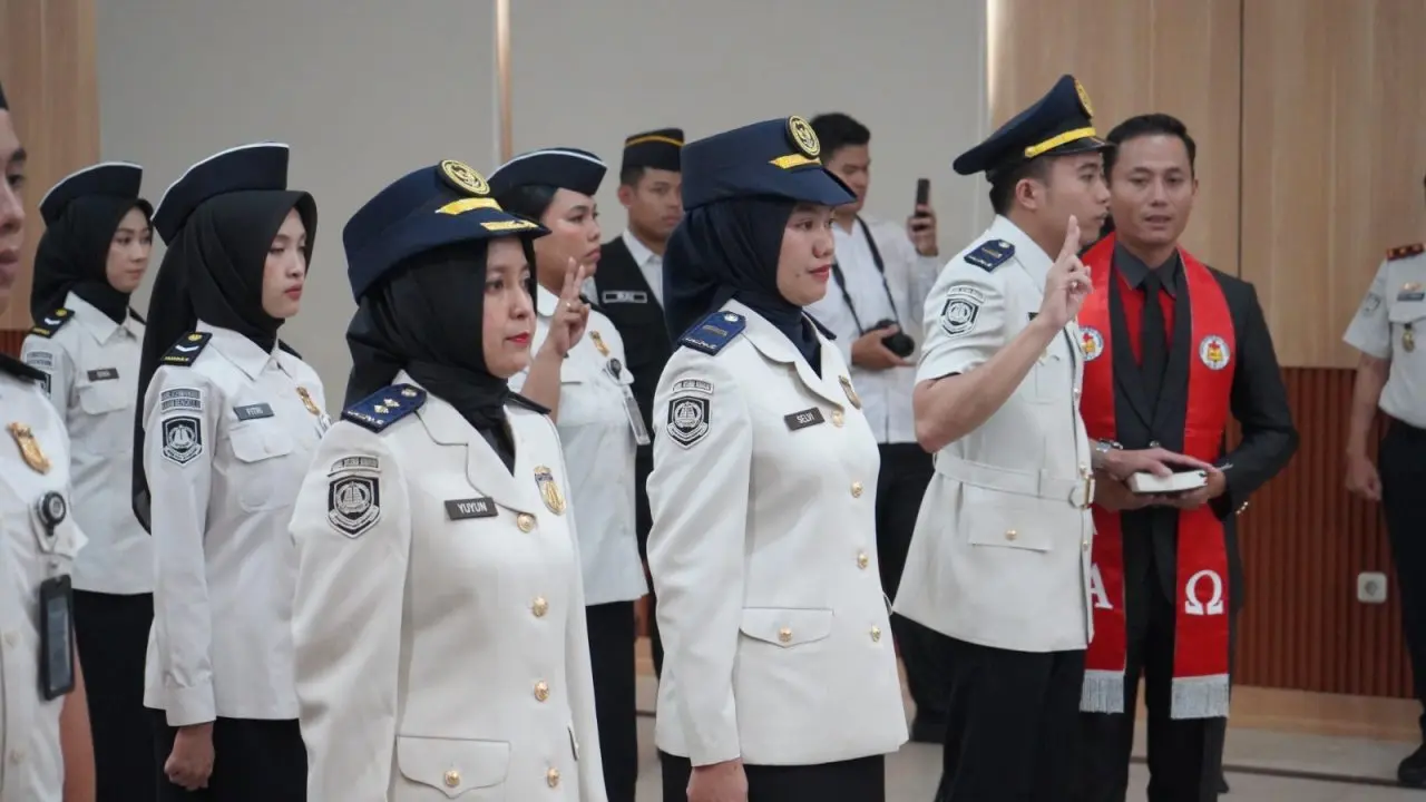 Pegawai Kantor Imigrasi Bengkulu Resmi Dilantik, Perkuat Komitmen Wujudkan Pelayanan Prima