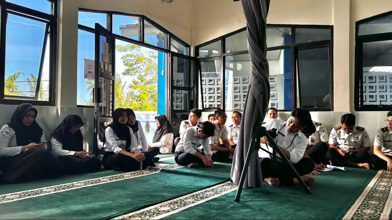 Siraman Rohani di Kanim Bengkulu, Pegawai Diajak Meneladani Empat Golongan yang Dirindukan Surga