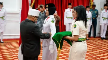 28 Anggota Paskibraka Provinsi Bengkulu 2026 Resmi Dikukuhkan