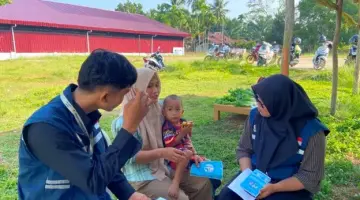 Kegiatan dilaksanakan di dua titik wilayah Kelurahan Sukaraja, yaitu wilayah luar yang berada di sekitar belakang kantor lurah dan wilayah dalam.
