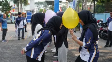Semarak HUT ke-81 RI, Imigrasi Bengkulu Gelar Lomba Tradisional Penuh Kekompakan