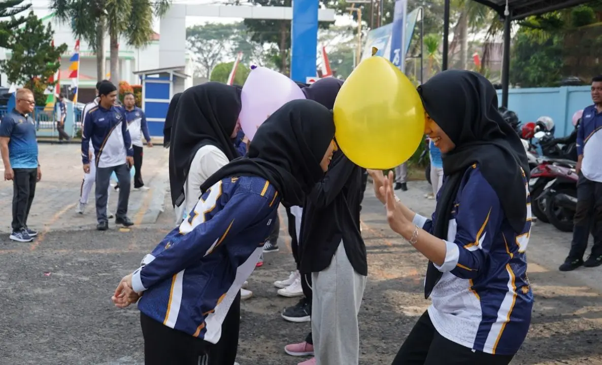 Semarak HUT ke-81 RI, Imigrasi Bengkulu Gelar Lomba Tradisional Penuh Kekompakan