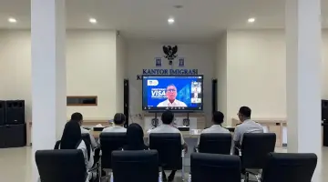 Imigrasi Bengkulu Ikuti Sosialisasi Regulasi Paspor Terbaru