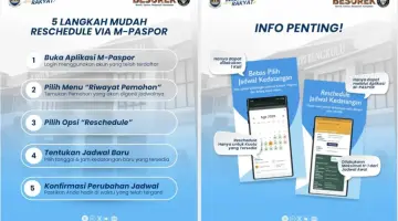 Imigrasi Bengkulu Jelaskan Cara Atur Ulang Jadwal Wawancara Paspor Lewat M-Paspor