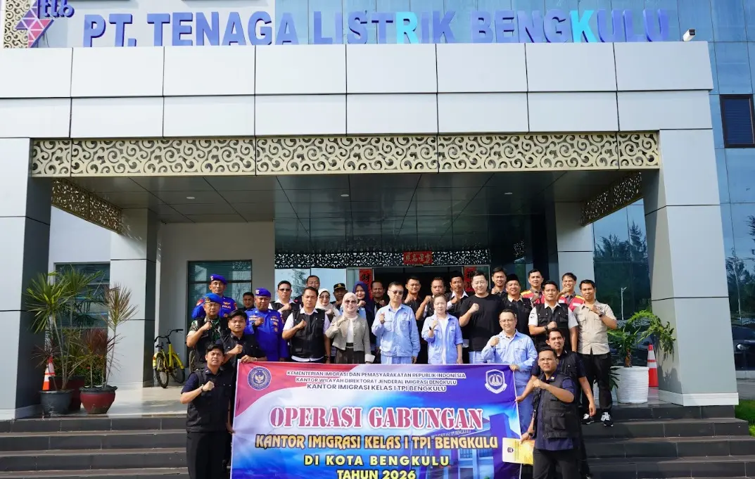 Imigrasi Bengkulu Perkuat Pengawasan Orang Asing melalui Operasi Gabungan