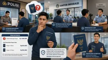 Jangan Panik! Ini Prosedur Resmi dan Rincian Biaya Jika Paspor Hilang