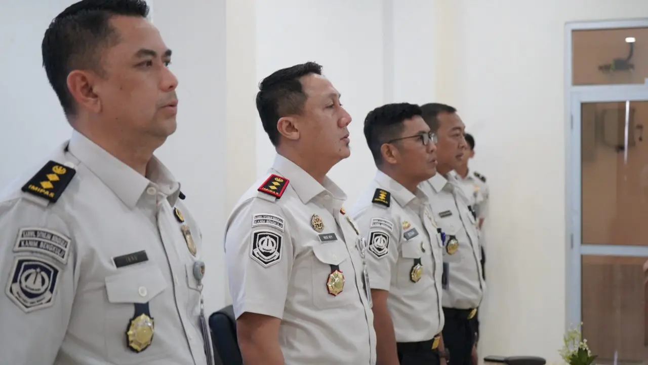 Kepala Kantor Imigrasi Bengkulu Ikuti Doa Kebangsaan Lintas Agama dan Kick Off Semarak HUT Ke-81 Kemerdekaan RI