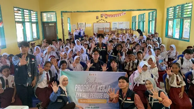 Gagas Edukasi Pergaulan Sehat, Mahasiswa KKN UNIB Kenalkan Metode CERDAS di SMPN 23 Seluma