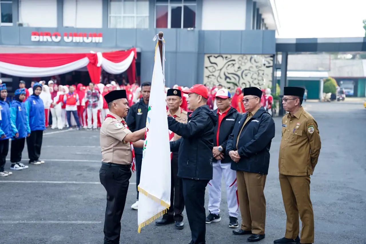 Kontingen Jamnas XII Provinsi Bengkulu Resmi Dilepas