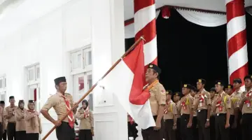 Pramuka Bengkulu Mantapkan Komitmen Menuju Indonesia Emas 2045