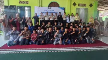 Kantor Imigrasi Bengkulu Utara Gelar Bakti Sosial di Ponpes Al Makmun Barokatul Qodiri